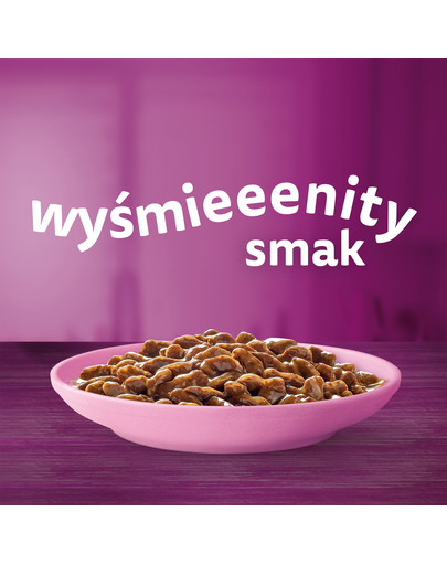 WHISKAS Junior Classic Meals Hähnchen und Rindfleisch in Sauce 4x85g