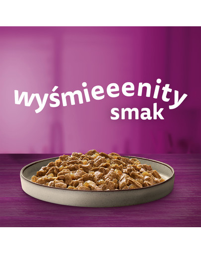 WHISKAS Pure Delight Geflügelfrikadellen mit Huhn und Pute 4x85g