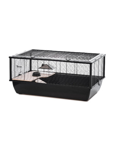 FERA Bob Wood Nagetierkäfig 78 cm dunkel