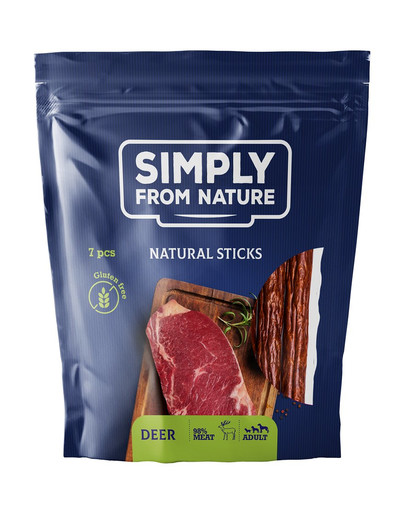 SIMPLY FROM NATURE Nature Sticks with deer Nature Sticks mit Hirsch 7 St