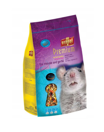 VITAPOL Premium pro myši a pískomily 800g