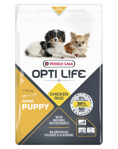 VERSELE-LAGA Puppy Mini Welpenfutter für kleine Rassen, Geflügel 2,5 kg