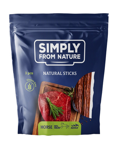 SIMPLY FROM NATURE Naturzigarren mit Pferdefleisch 3 Stk.