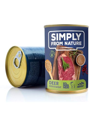 SIMPLY FROM NATURE Hirsche mit Buchweizen 400 g