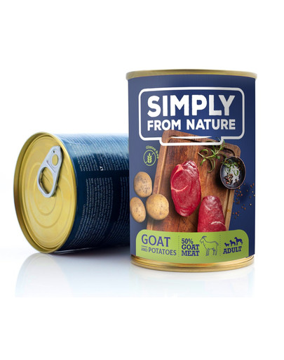 SIMPLY FROM NATURE Ziege mit Kartoffel 400 g