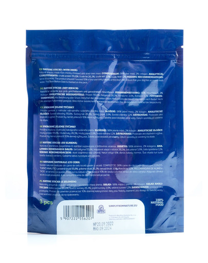 SIMPLY FROM NATURE Nature Sticks with deer Nature Sticks mit Hirsch 3 St