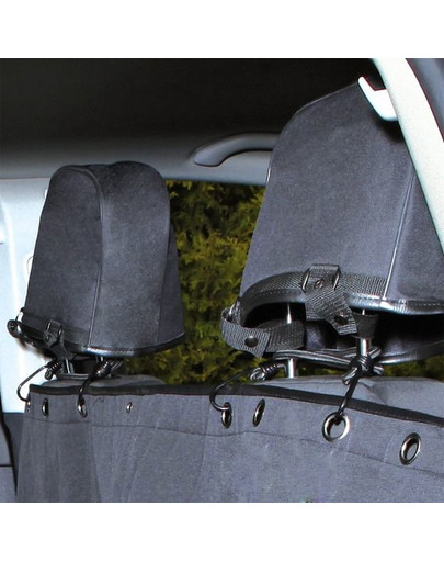 TRIXIE Auto-Schondecke für Hund schwarz 1,45×1,60 m
