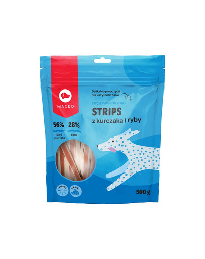 MACED Hähnchengeschnetzeltes Fisch 500 g