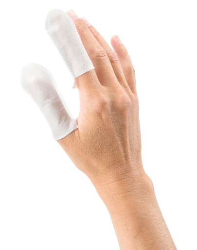 TRIXIE Dental Care saubere Zähne Reinigung Fingerpads 50 Stück