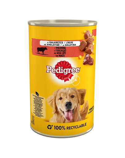 PEDIGREE Rindfleisch in Gelee 400 g