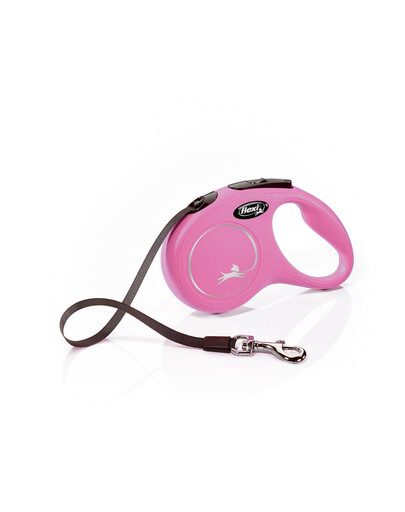 FLEXI New Classic S Gurtleine 5 m Pink