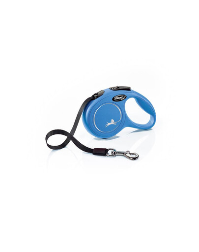 FLEXI New Classic XS Gurtleine 3 m Blau