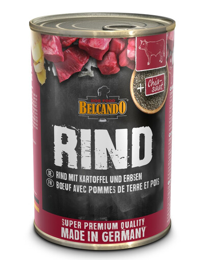 BELCANDO RIND MIT KARTOFFEL & ERBSEN 400 g