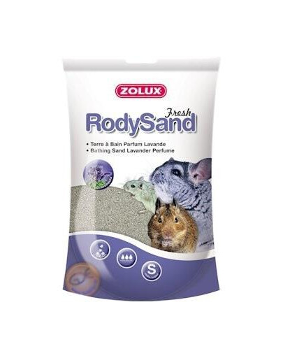 ZOLUX Badesand Rody Sand 2 l lavendel