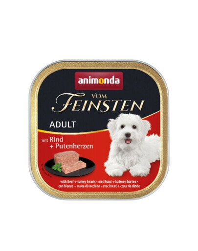 ANIMONDA Vom Feinsten Classic Rind & Putenherzen 150g