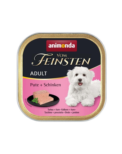 ANIMONDA Vom Feinsten Adult Turkey&Ham 22x150 g
