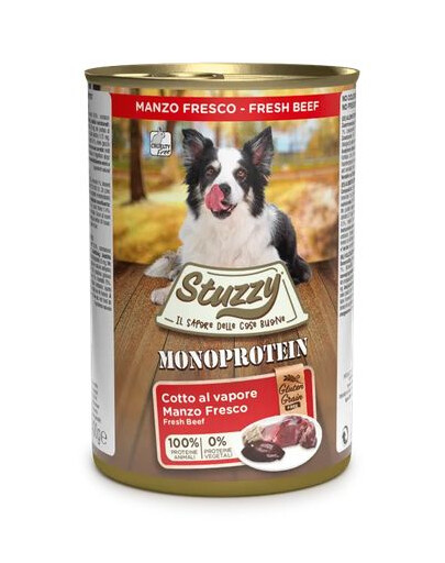 STUZZY MONOPROTEIN FRISCHESRINDFLEISCH 0.8KG