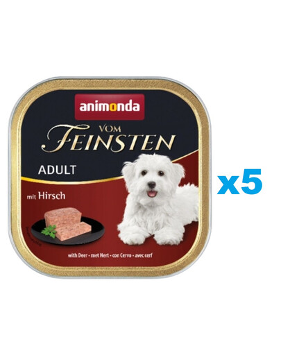 ANIMONDA Vom Feinsten Forest mit Hirsch 5 x 150 g