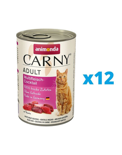 ANIMONDA Carny Adult Set Multifleisch-Cocktail 12 x 400 g