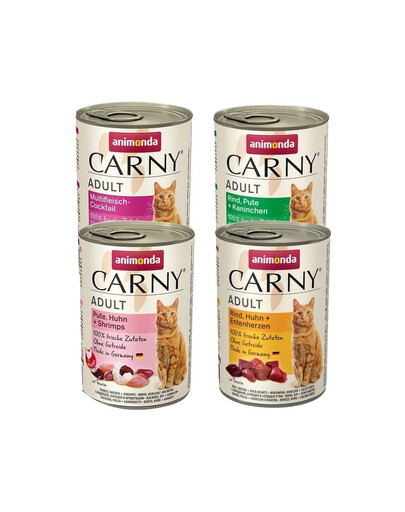 ANIMONDA Carny Adult Mixpaket 4 x 400g