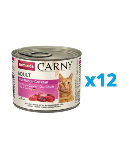 ANIMONDA Carny Adult Multifleisch-Cocktail 12 x 200 g