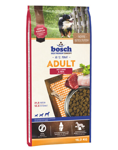 BOSCH Adult Lamb & Rice 15 Kg