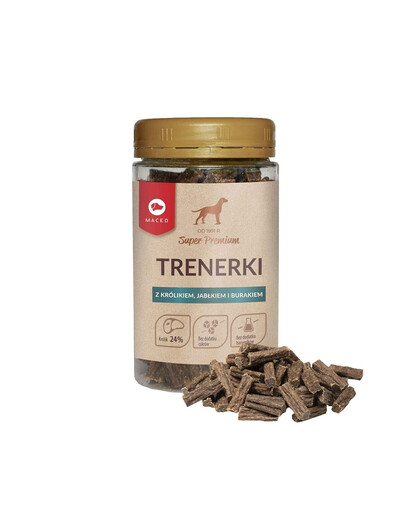 MACED Trainers mit Kaninchen, Apfel und Roter Bete 150 g