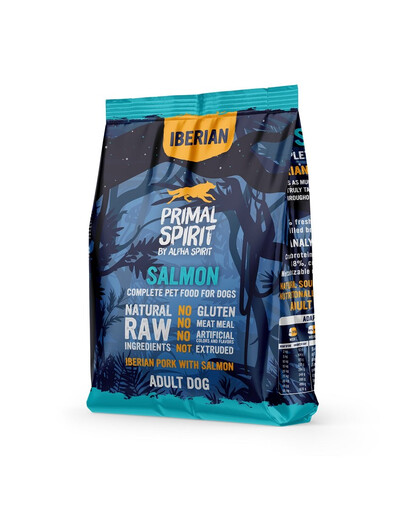 PRIMAL SPIRIT Iberian Salmon Trockenfutter für Hunde 1kg