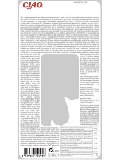 INABA Tuna fillet in calamari  broth 15g Thunfischfilet in Brühe mit Tintenfischgeschmack