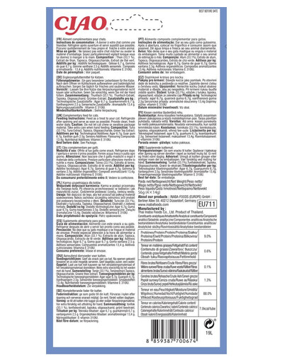 INABA Churu Pops Tuna 4x15g mit Thunfisch für Katzen