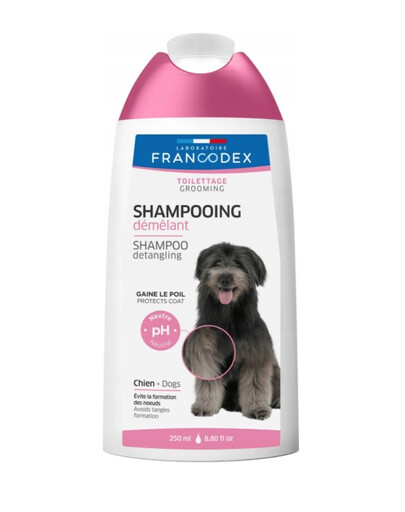 FRANCODEX Shampoo für Hunde – demelant 2 in 1 250 ml