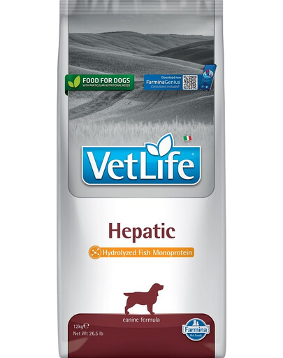 FARMINA Vet Life Hepatic Hund 12 kg