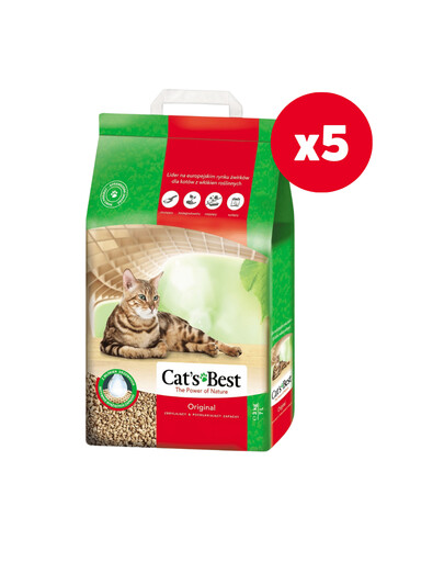 JRS Cat'S best eco plus 5 x 7 L (15 kg)