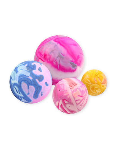 PET NOVA DOG LIFE STYLE Schwimmender Ball 7cm mehrfarbig Aroma Vanille