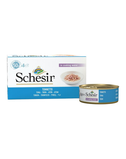 SCHESIR Thunfisch im eigenen Saft 50g X6