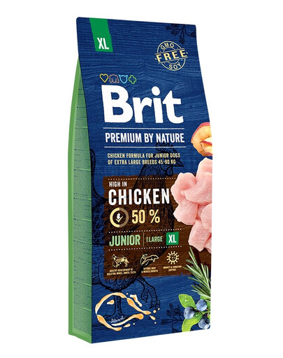 BRIT Premium By Nature Junior Extra Large XL 15 kg