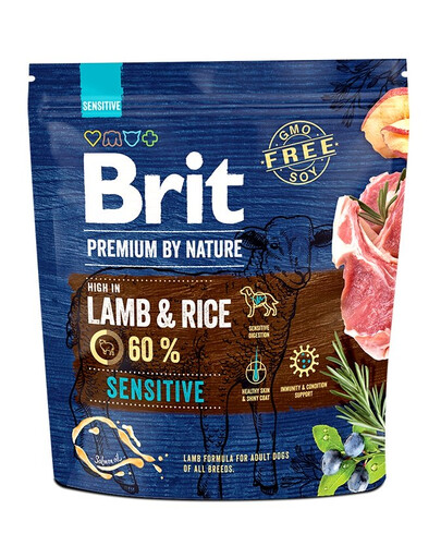 BRIT Premium By Nature Sensitive Lamb 1 kg