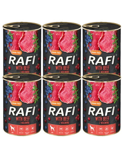 DOLINA NOTECI RAFI Beef mit Rind 6x400 g