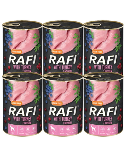 DOLINA NOTECI RAFI Turkey Pute 6x400 g