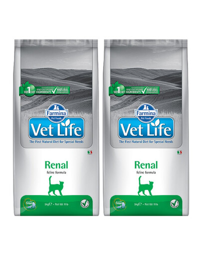 FARMINA Vet Life Renal Cat 10 kg x 2