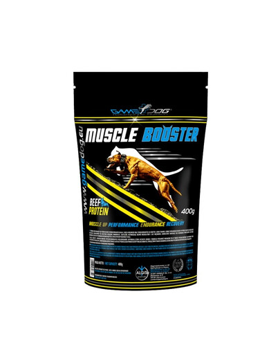 GAME DOG Muscle Booster Protein- und Fettergänzung für Hunde 400 g