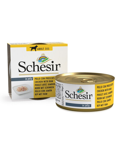 SCHESIR Hähnchen und Schinken in Gelee 150g