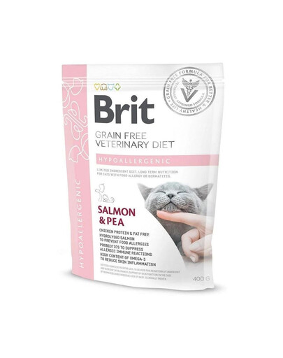 BRIT Veterinary Diets Cat Hypoallergenic 400 g