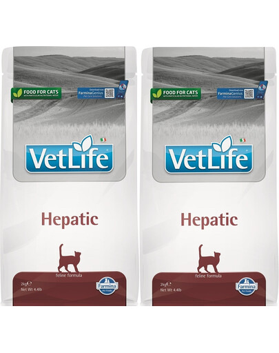FARMINA Vet Life Cat Hepatic 2 x 2 kg
