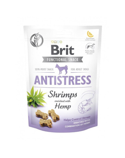BRIT CARE DOG FUNCTIONAL SNACK SHRIMP ANTISTRESS 150 g