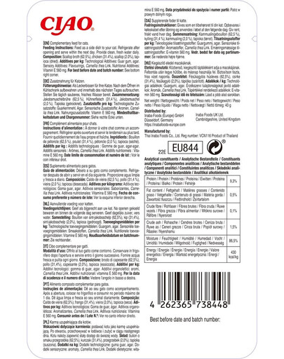 INABA CIAO Stew Gericht mit Huhn und Jakobsmuscheln 40g