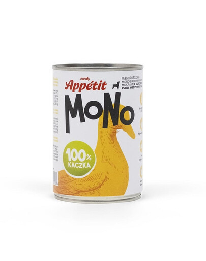 COMFY APPETIT MONO Monoproteinfutter met Eend 400 g