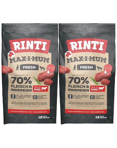 RINTI MAX-I-MUM Rind 2 x 12 kg