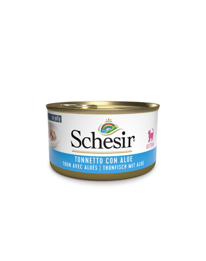 SCHESIR Kitten Thunfisch mit Aloe 85g