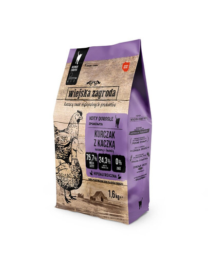 WIEJSKA ZAGRODA Huhn mit Ente 1.6kg